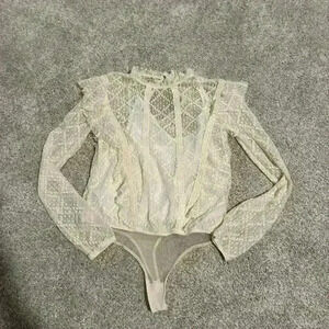 NWOT lace Intimately Free People body suit